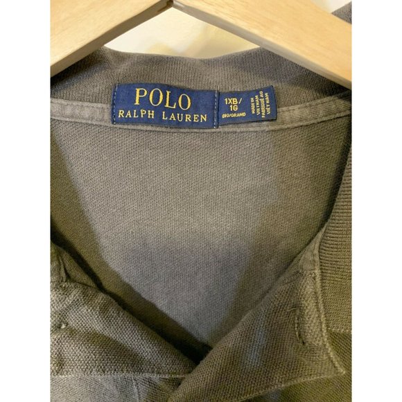 Polo Ralph Lauren Pony Shirt Men’s Sz 1XB Big Gray - Picture 2 of 10